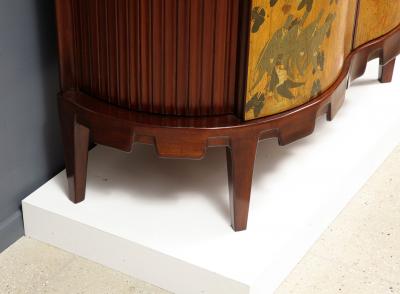 Osvaldo Borsani Drinks Cabinet Model No 6534B by Osvaldo Borsani for ABV