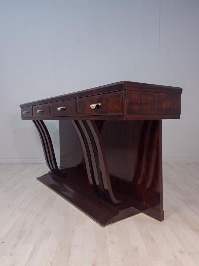 Osvaldo Borsani Italian Mid Century Console attributed to Osvaldo Borsani 1940s