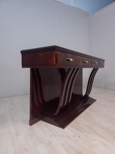 Osvaldo Borsani Italian Mid Century Console attributed to Osvaldo Borsani 1940s