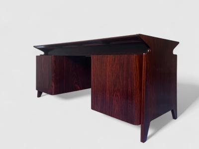 Osvaldo Borsani Italian Mid century Executive Table Desk attributed to Osvaldo Borsani 1950s