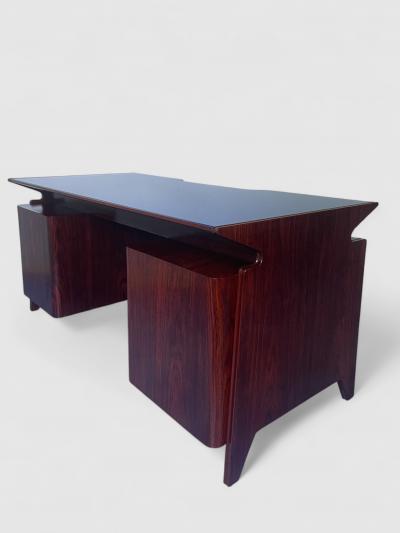 Osvaldo Borsani Italian Mid century Executive Table Desk attributed to Osvaldo Borsani 1950s