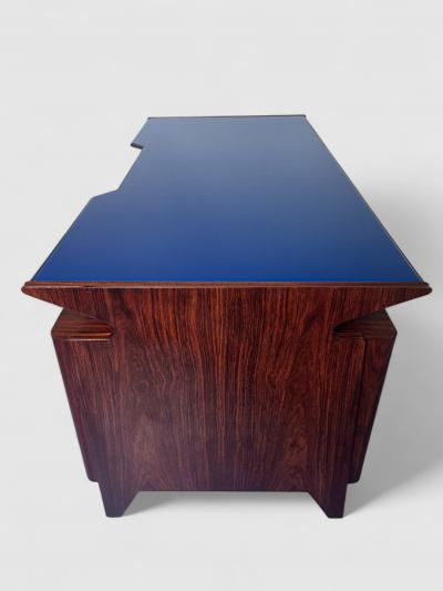 Osvaldo Borsani Italian Mid century Executive Table Desk attributed to Osvaldo Borsani 1950s