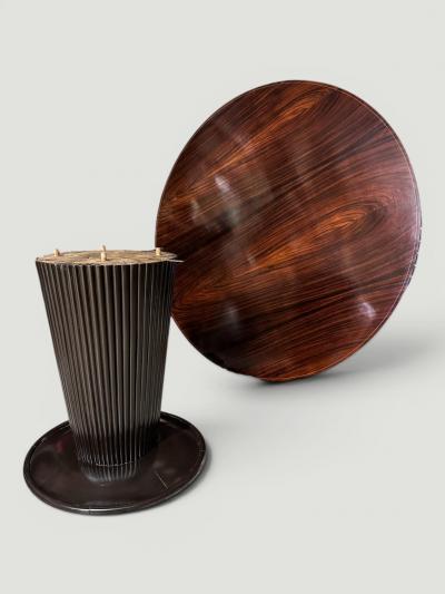 Osvaldo Borsani Italian Midcentury Round Dining Table attributed to Osvaldo Borsani 1950s