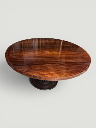 Osvaldo Borsani Italian Midcentury Round Dining Table attributed to Osvaldo Borsani 1950s