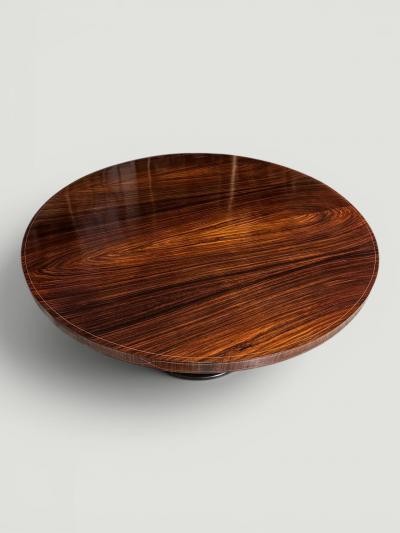 Osvaldo Borsani Italian Midcentury Round Dining Table attributed to Osvaldo Borsani 1950s