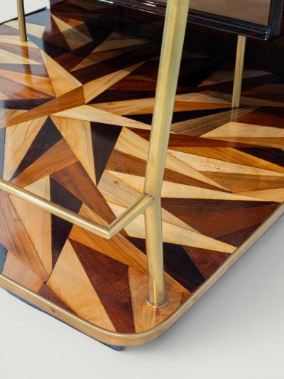 Osvaldo Borsani Italian Midcentury Sideboard or Cabinet Bar attributed to Osvaldo Borsani 1940s