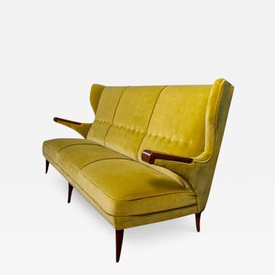 Osvaldo Borsani Large Modern Mid Century Italian Canap or Sofa attr to Osvaldo Borsani