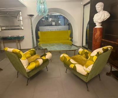 Osvaldo Borsani Large Modern Mid Century Italian Canap or Sofa attr to Osvaldo Borsani