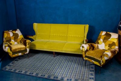 Osvaldo Borsani Large Modern Mid Century Italian Canap or Sofa attr to Osvaldo Borsani