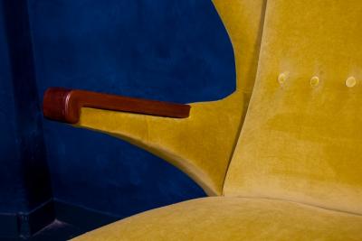 Osvaldo Borsani Large Modern Mid Century Italian Canap or Sofa attr to Osvaldo Borsani