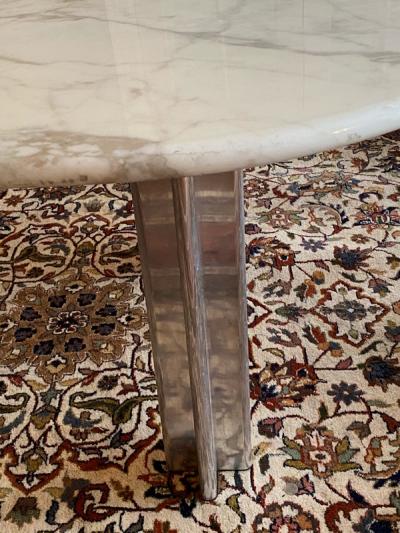 Osvaldo Borsani MODERNIST MARBLE RESIN DINING TABLE BY OSVALDO BORSANI FOR TECNO