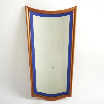 Osvaldo Borsani Mid Century Modern Maple Italian Mirror Attributed to Osvaldo Borsani
