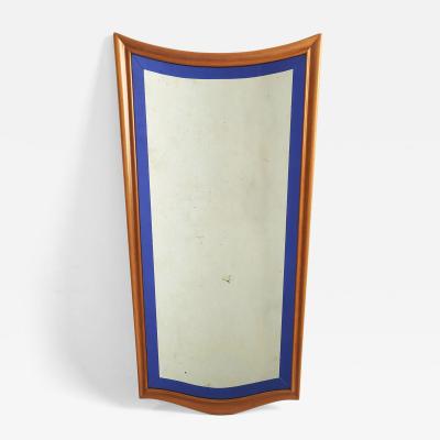 Osvaldo Borsani Mid Century Modern Maple Italian Mirror Attributed to Osvaldo Borsani