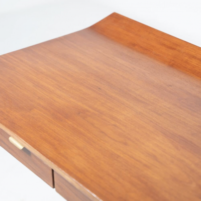 Osvaldo Borsani Mid century Wooden Desk with Drawers by Osvaldo Borsani for Tecno Italy 1958