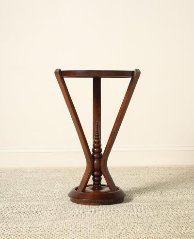 Osvaldo Borsani Osvaldo Borsani Attributed Walnut Side Table circa 1940