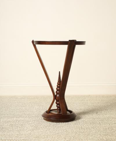 Osvaldo Borsani Osvaldo Borsani Attributed Walnut Side Table circa 1940