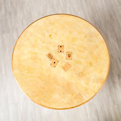 Osvaldo Borsani Osvaldo Borsani Center Card Table Italy circa 1940s