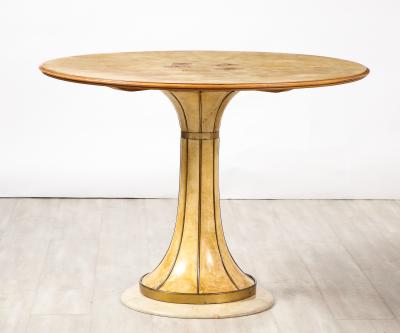 Osvaldo Borsani Osvaldo Borsani Center Card Table Italy circa 1940s