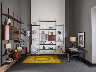 Osvaldo Borsani Osvaldo Borsani Modular Bookcase in rosewood for Tecno 1960s