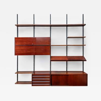 Osvaldo Borsani Osvaldo Borsani Modular Bookcase in rosewood for Tecno 1960s