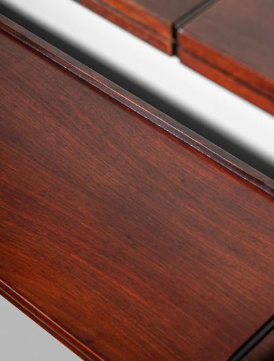 Osvaldo Borsani Osvaldo Borsani Modular Bookcase in rosewood for Tecno 1960s