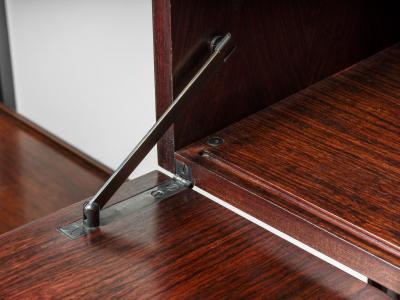 Osvaldo Borsani Osvaldo Borsani Modular Bookcase in rosewood for Tecno 1960s