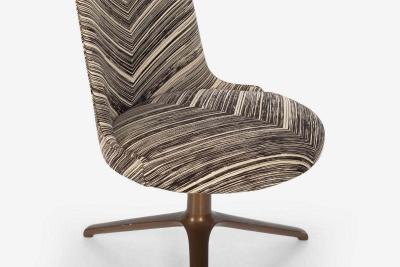 Osvaldo Borsani Osvaldo Borsani Set of Eight Unique High Back Dining Chairs for Tecno 1971