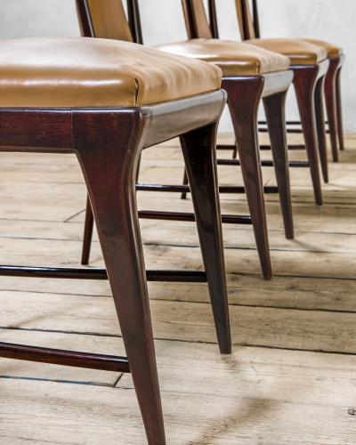 Osvaldo Borsani Osvaldo Borsani Set of Six Dining Chairs for ABV