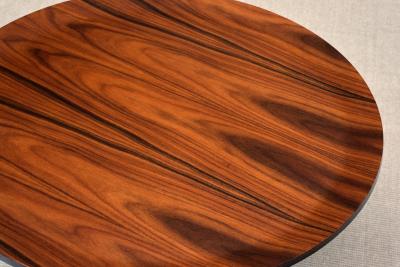 Osvaldo Borsani Osvaldo Borsani Side Table in Rosewood and Brass A B Varedo Italy 1950s