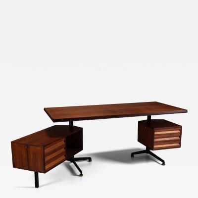 Osvaldo Borsani Osvaldo Borsani T95 Executive Desk for Tecno Italy 1950s