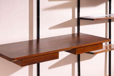 Osvaldo Borsani Osvaldo Borsani and Agenore Fabbri E22 shelving system for Tecno Italy 1950s