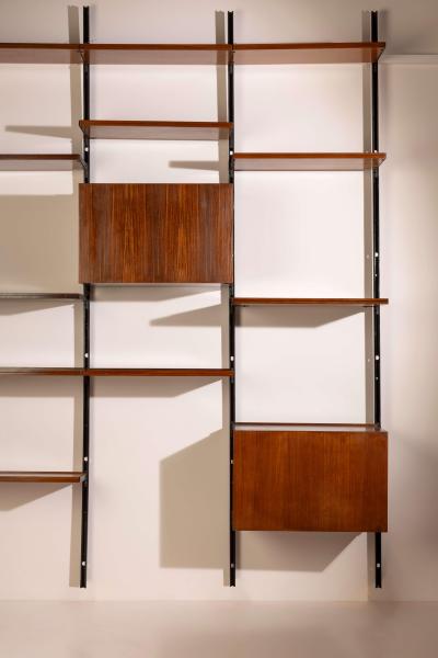 Osvaldo Borsani Osvaldo Borsani and Agenore Fabbri E22 shelving system for Tecno Italy 1950s