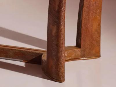 Osvaldo Borsani Osvaldo Borsani carved walnut marble dining table Arredamenti Borsani Varedo