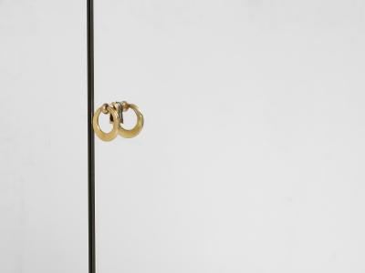 Osvaldo Borsani Osvaldo Borsani cherry wood mirrored bar cabinet for ABV 1940