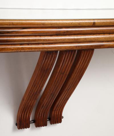 Osvaldo Borsani Osvaldo Borsani for ABV Wall Mounted Console and Mirror circa 1940