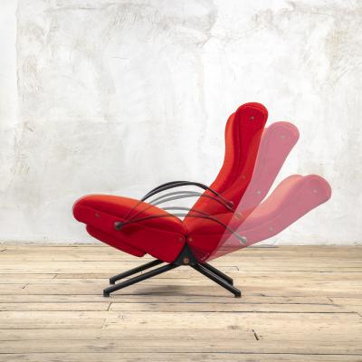 Osvaldo Borsani Osvaldo Borsani for Tecno Armchair mod P40