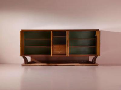 Osvaldo Borsani Osvaldo Borsani unique large credenza Arredamenti Borsani Varedo Italy 1940s