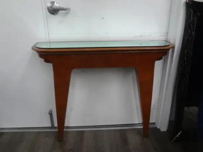 Osvaldo Borsani Pair Of Italian Modern Console Tables After Gio Ponti