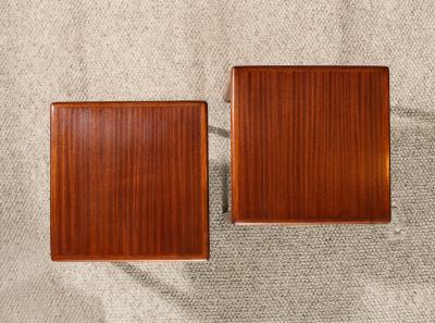 Osvaldo Borsani Pair of Rare Low Side Tables by Osvaldo Borsani
