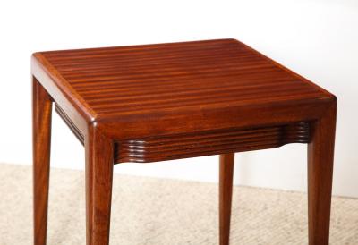 Osvaldo Borsani Pair of Rare Low Side Tables by Osvaldo Borsani