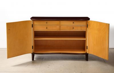 Osvaldo Borsani Rare 2 Door Cabinet by Osvaldo Borsani