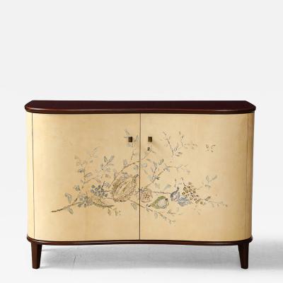 Osvaldo Borsani Rare 2 Door Cabinet by Osvaldo Borsani