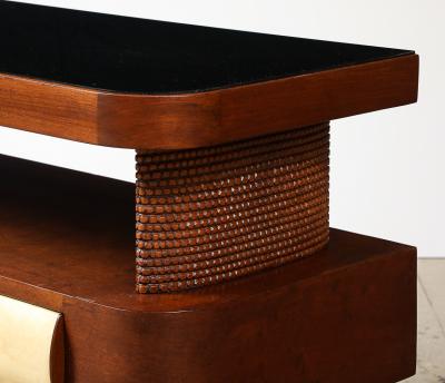 Osvaldo Borsani Rare 3 Drawer Console Table by Osvaldo Borsani for ABV