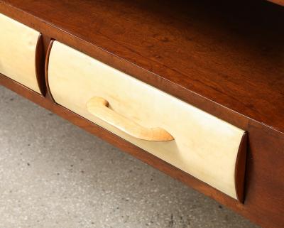 Osvaldo Borsani Rare 3 Drawer Console Table by Osvaldo Borsani for ABV