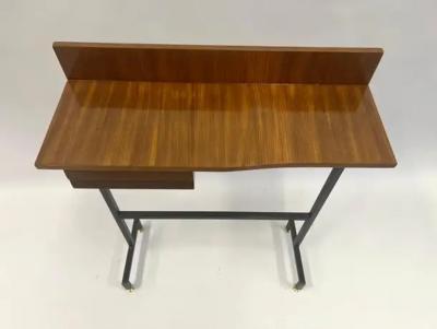 Osvaldo Borsani Rare Italian Mid Century Modern Console Writing Table by Ico Parisi 