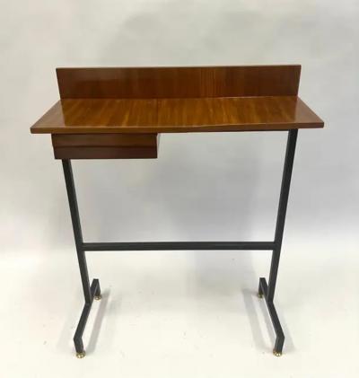 Osvaldo Borsani Rare Italian Mid Century Modern Console Writing Table by Ico Parisi 