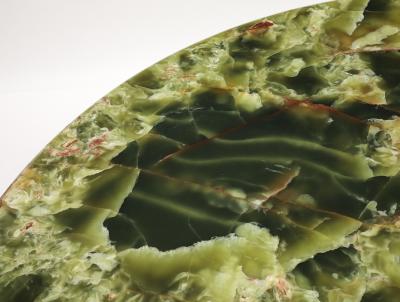 Osvaldo Borsani Rare Onyx and Mahogany Dining or Center Table Model 7969