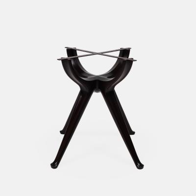 Osvaldo Borsani Rare Onyx and Mahogany Dining or Center Table Model 7969