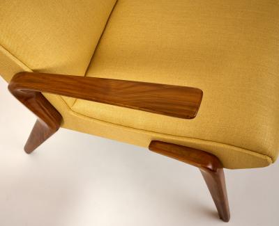 Osvaldo Borsani Rare Pair of Osvaldo Borsani Armchairs Italy ca 1953