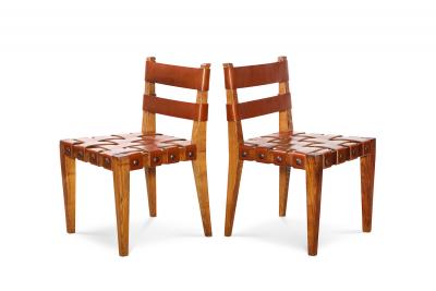 Osvaldo Borsani Rare Pair of Side chairs by Osvaldo Borsani